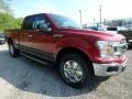 2018 Ruby Red Ford F150 XLT SuperCab 4x4  photo #9