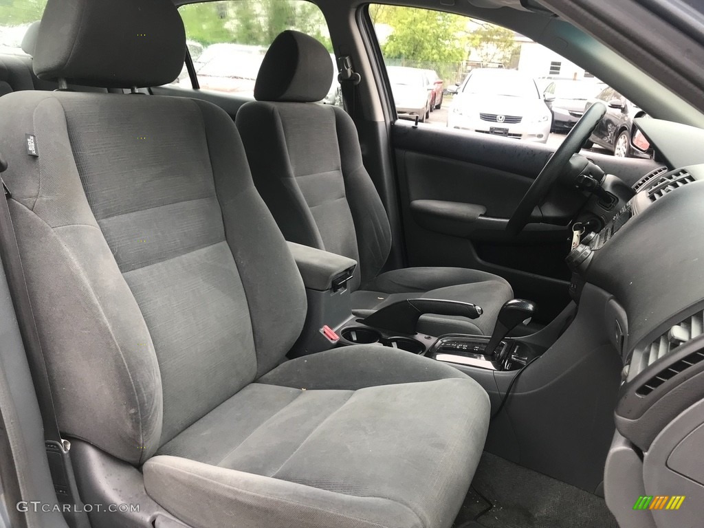 2007 Accord SE Sedan - Cool Blue Metallic / Gray photo #17