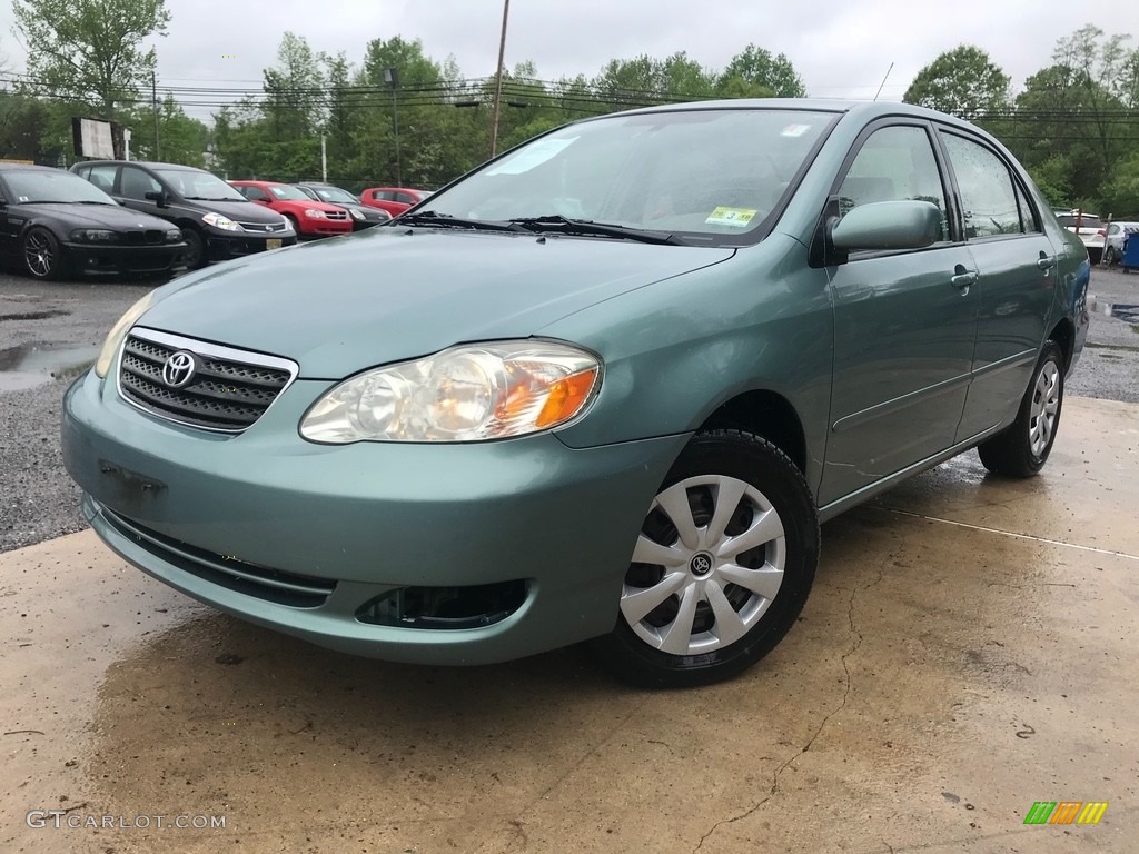2007 Corolla LE - Cactus Mica / Beige photo #1