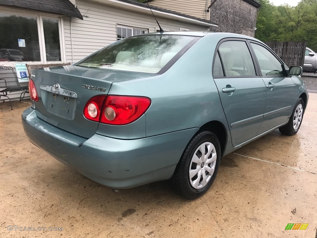 2007 Corolla LE - Cactus Mica / Beige photo #8