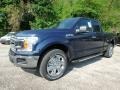 2018 Blue Jeans Ford F150 XLT SuperCab 4x4  photo #7