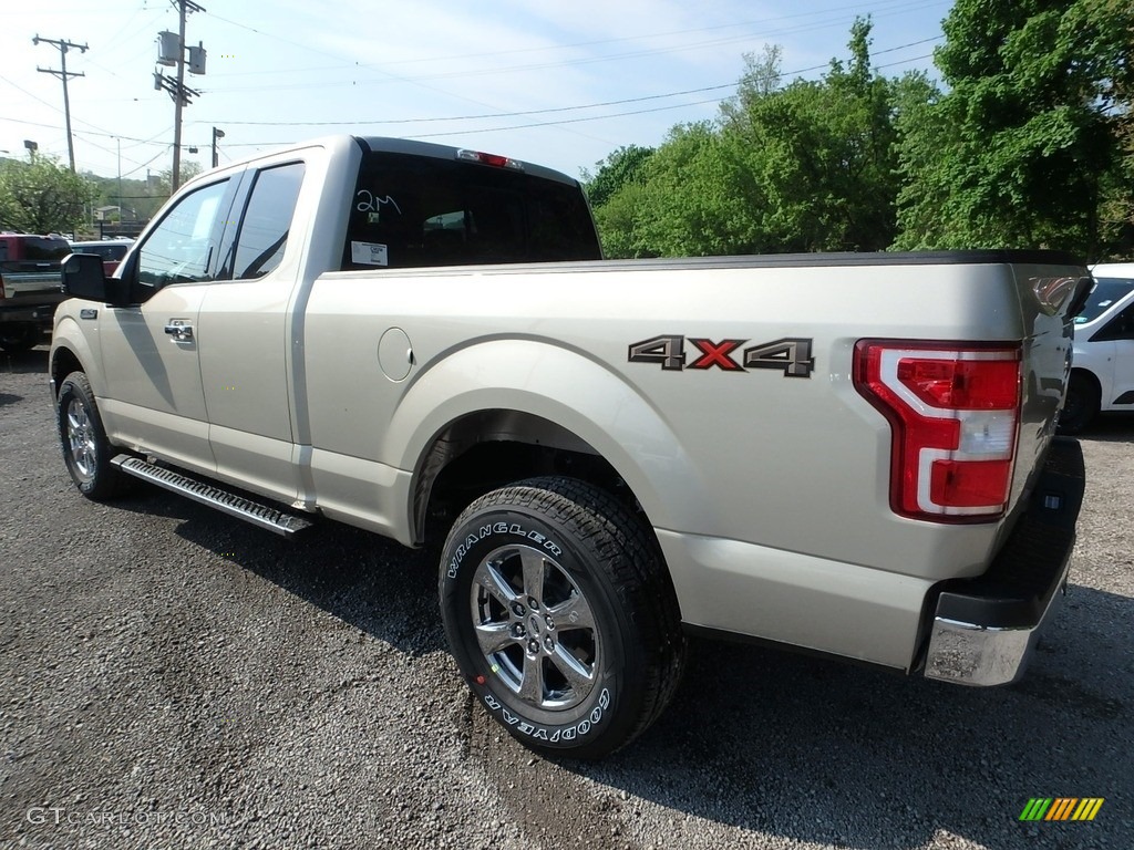 2018 F150 XLT SuperCab 4x4 - White Gold / Light Camel photo #5