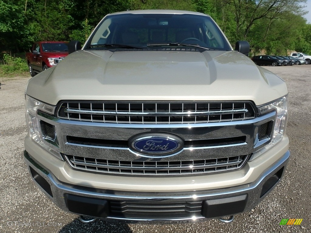 2018 F150 XLT SuperCab 4x4 - White Gold / Light Camel photo #8