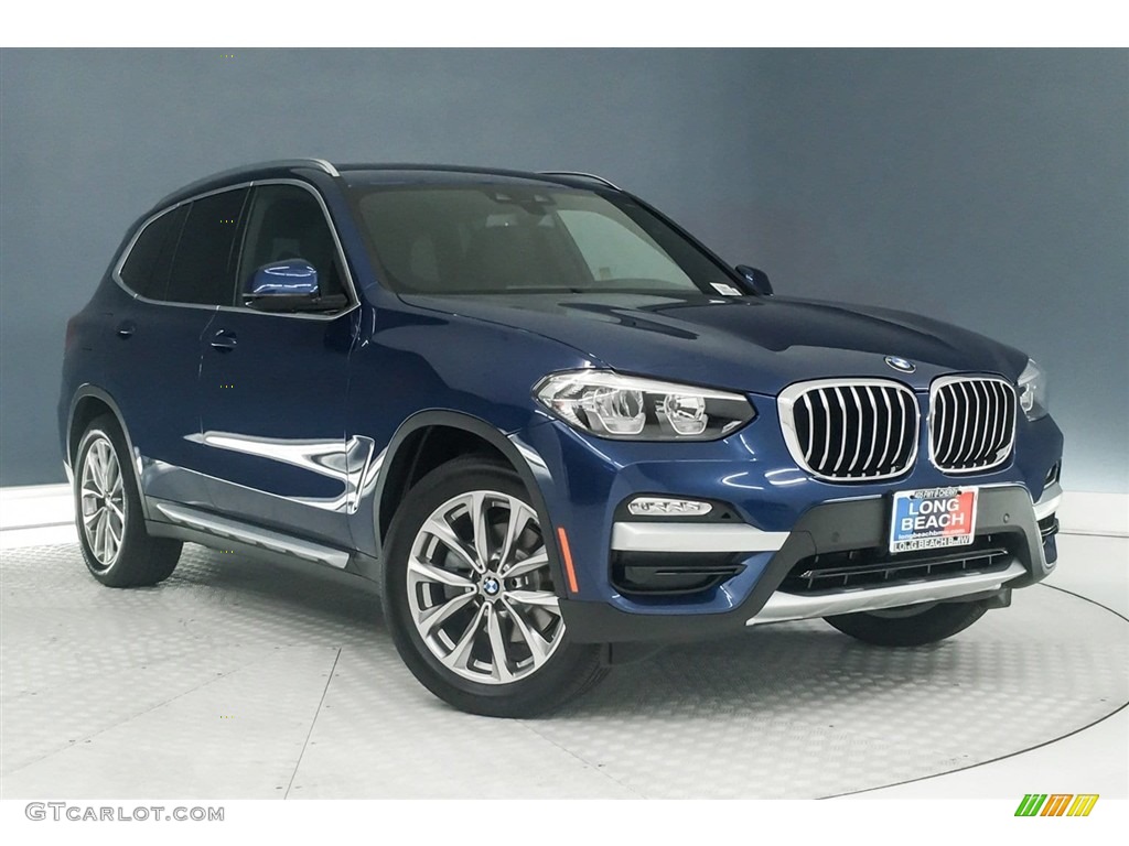 Phytonic Blue Metallic 2019 BMW X3 sDrive30i Exterior Photo #127223049