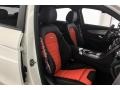 2018 Mercedes-Benz GLC Red Pepper/Black Interior Front Seat Photo
