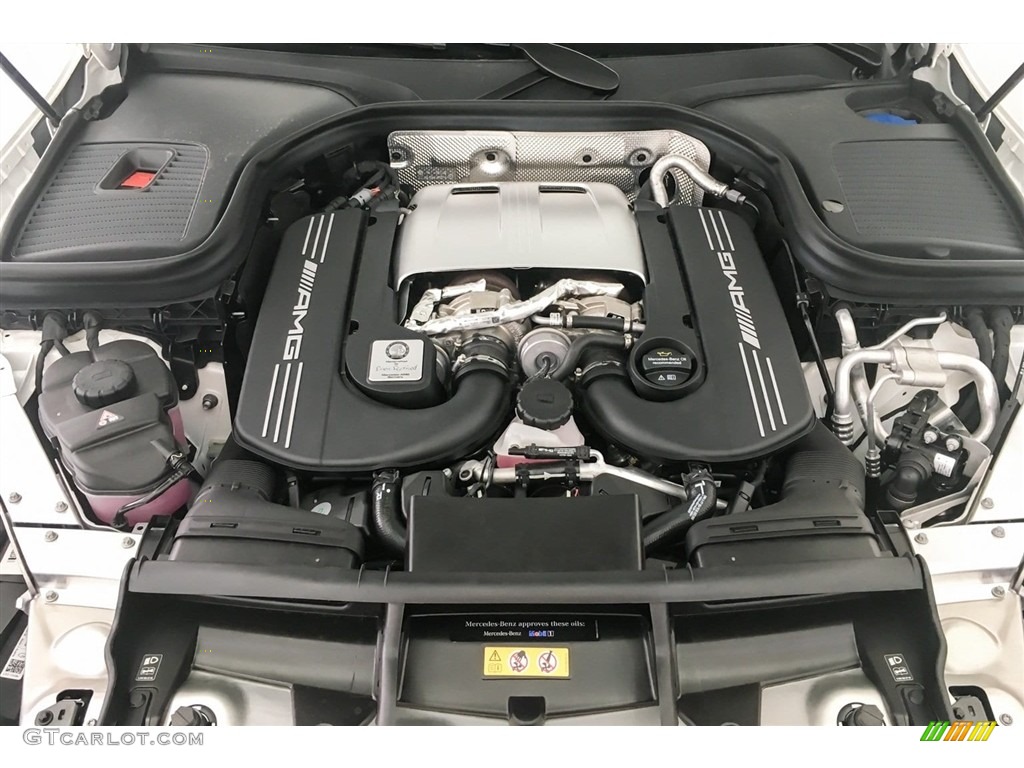 2018 Mercedes-Benz GLC AMG 63 S 4Matic Coupe 4.0 Liter AMG biturbo DOHC 32-Valve VVT V8 Engine Photo #127223592