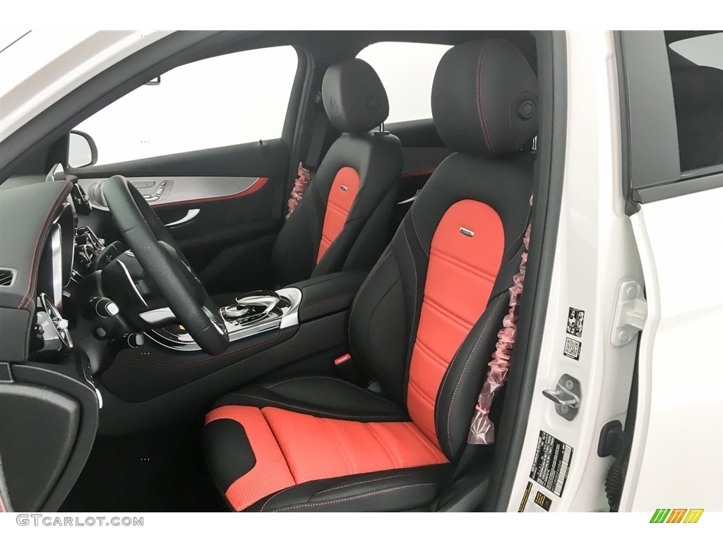 Red Pepper/Black Interior 2018 Mercedes-Benz GLC AMG 63 S 4Matic Coupe Photo #127223682