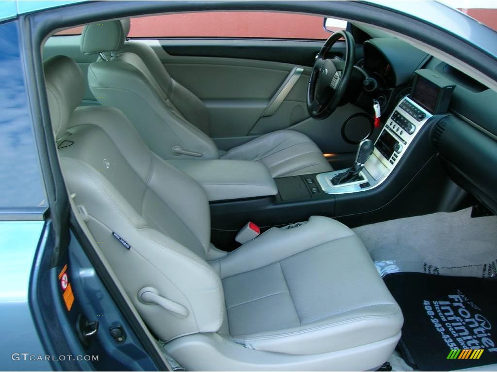 2005 G 35 Coupe - Lakeshore Slate Blue / Wheat photo #20