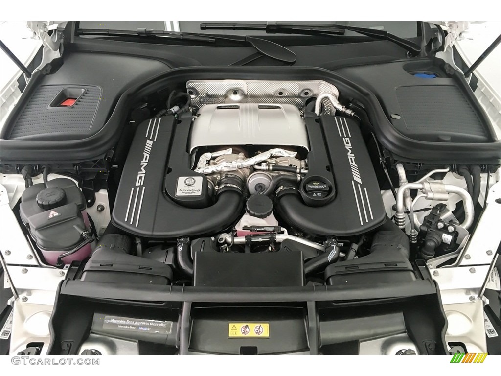 2018 Mercedes-Benz GLC AMG 63 4Matic 4.0 Liter AMG biturbo DOHC 32-Valve VVT V8 Engine Photo #127224234