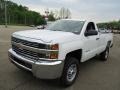 Summit White - Silverado 2500HD Work Truck Regular Cab 4x4 Photo No. 9