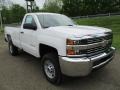 Summit White - Silverado 2500HD Work Truck Regular Cab 4x4 Photo No. 11