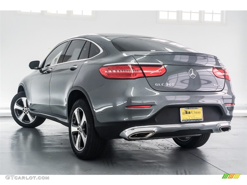 2018 GLC 300 4Matic Coupe - Selenite Grey Metallic / Black photo #3