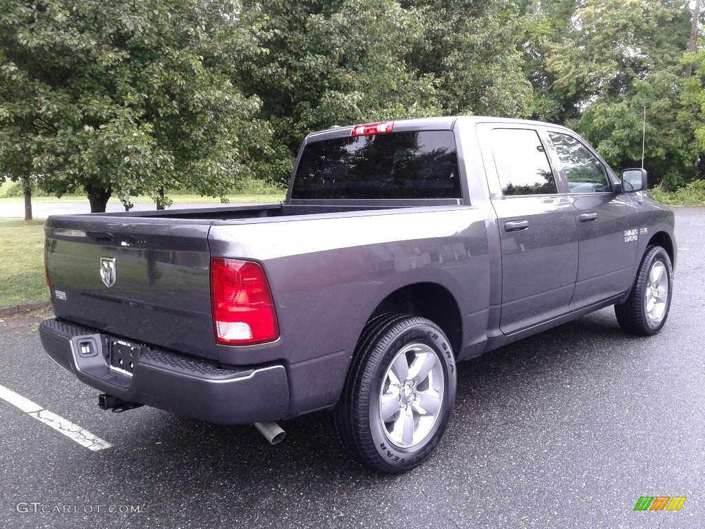 2018 1500 Express Crew Cab - Granite Crystal Metallic / Black/Diesel Gray photo #6