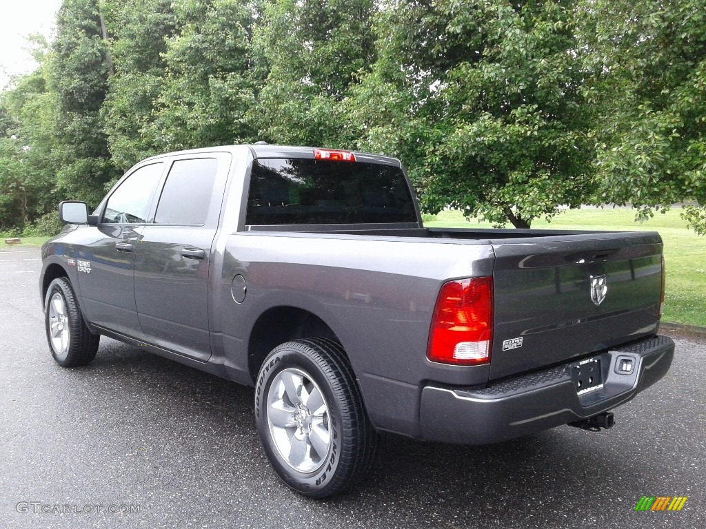 2018 1500 Express Crew Cab - Granite Crystal Metallic / Black/Diesel Gray photo #8