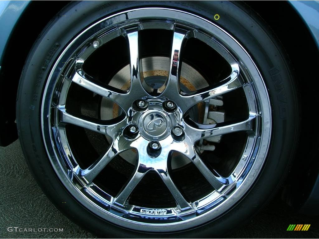 2005 G 35 Coupe - Lakeshore Slate Blue / Wheat photo #24