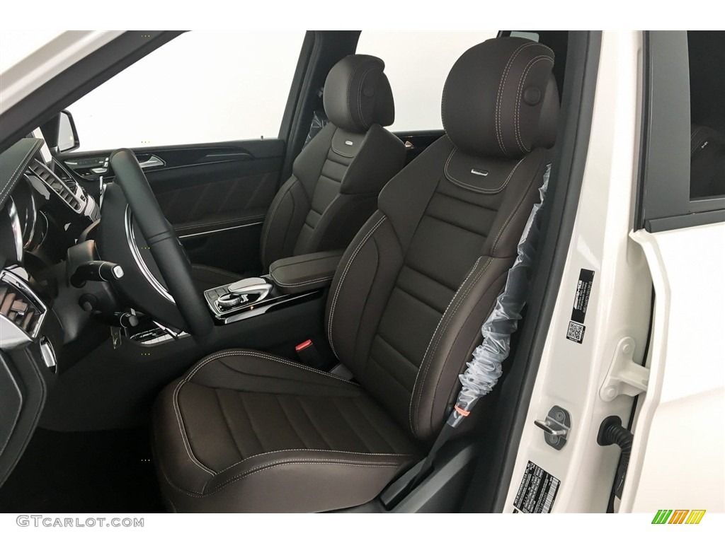 Espresso Brown/Black Interior 2018 Mercedes-Benz GLS 63 AMG 4Matic Photo #127226052