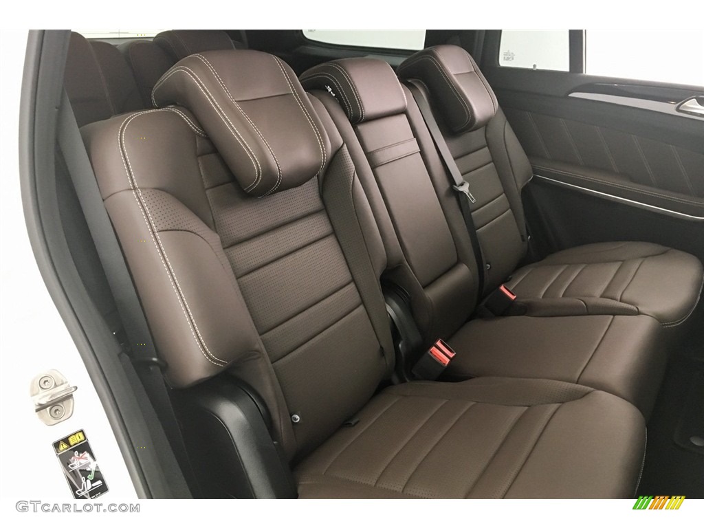 Espresso Brown/Black Interior 2018 Mercedes-Benz GLS 63 AMG 4Matic Photo #127226076