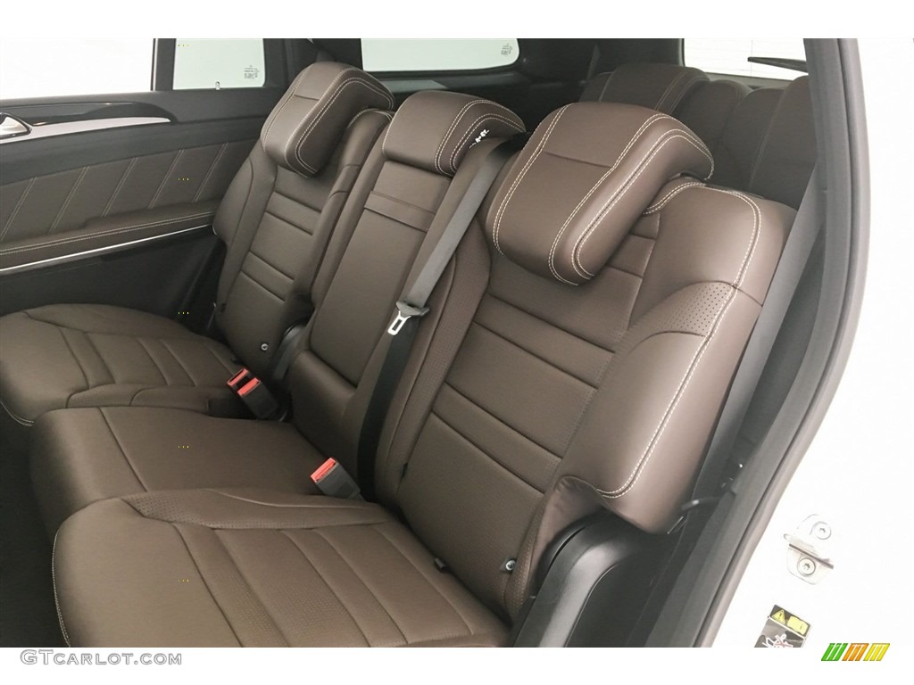 Espresso Brown/Black Interior 2018 Mercedes-Benz GLS 63 AMG 4Matic Photo #127226115