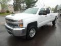 Summit White 2018 Chevrolet Silverado 3500HD Work Truck Crew Cab 4x4