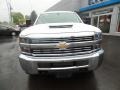 Summit White - Silverado 3500HD Work Truck Crew Cab 4x4 Photo No. 2