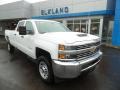 Summit White - Silverado 3500HD Work Truck Crew Cab 4x4 Photo No. 3