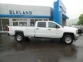 Summit White - Silverado 3500HD Work Truck Crew Cab 4x4 Photo No. 4