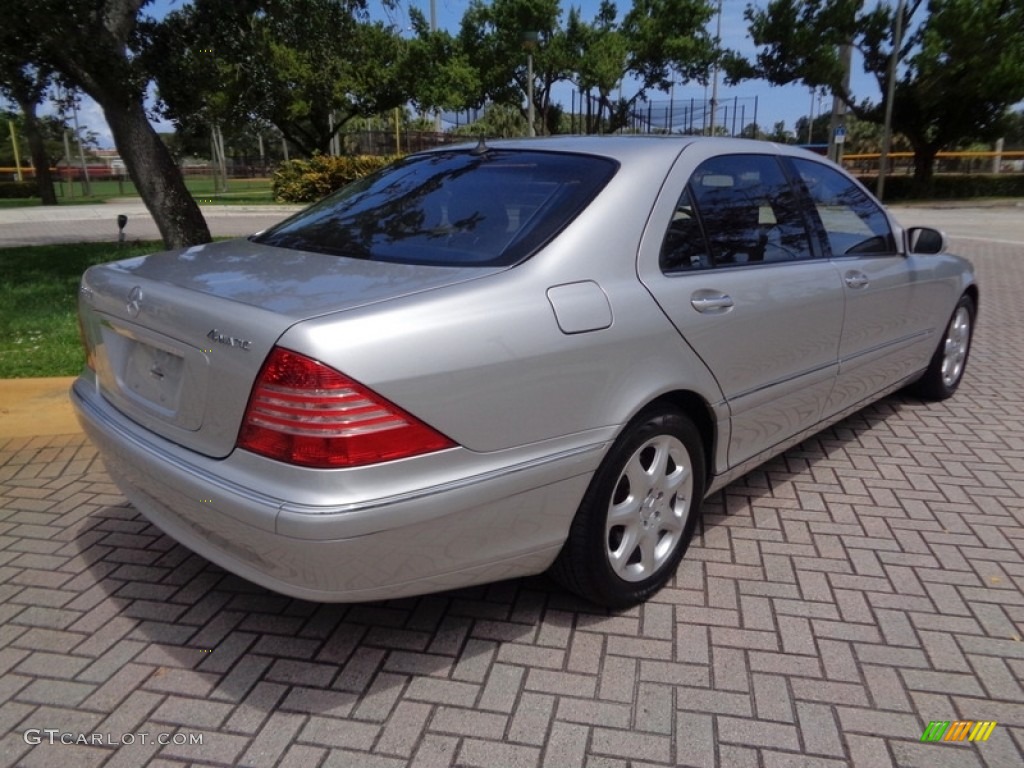 2004 S 500 4Matic Sedan - Brilliant Silver Metallic / Charcoal photo #9