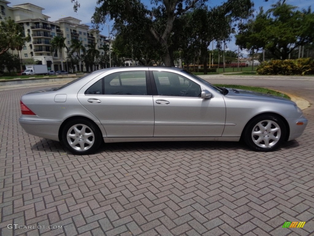 2004 S 500 4Matic Sedan - Brilliant Silver Metallic / Charcoal photo #11