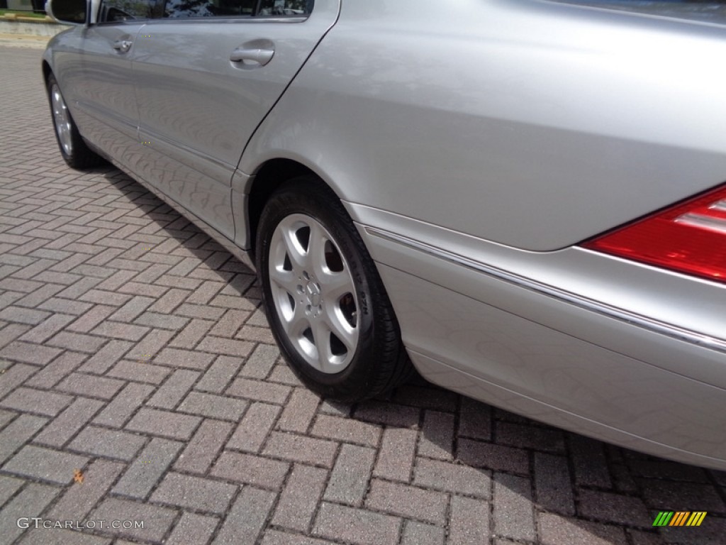 2004 S 500 4Matic Sedan - Brilliant Silver Metallic / Charcoal photo #21