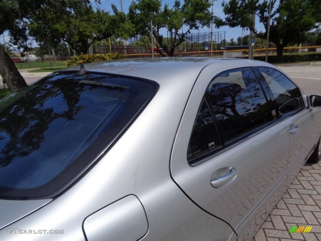 2004 S 500 4Matic Sedan - Brilliant Silver Metallic / Charcoal photo #23