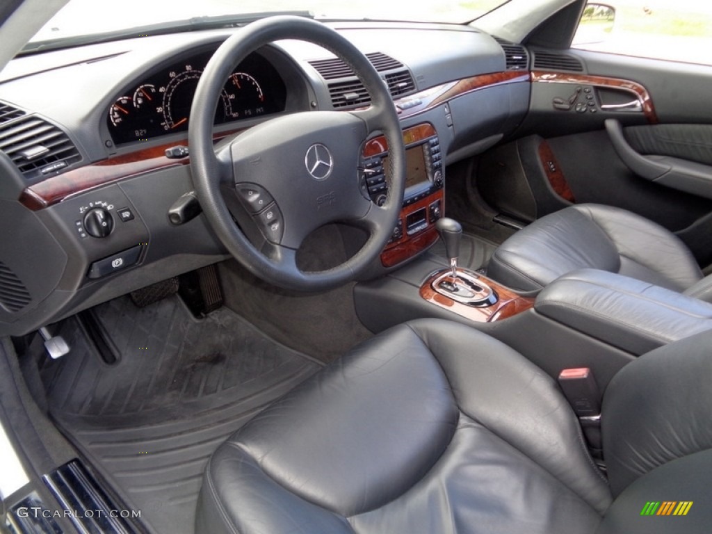 2004 S 500 4Matic Sedan - Brilliant Silver Metallic / Charcoal photo #31