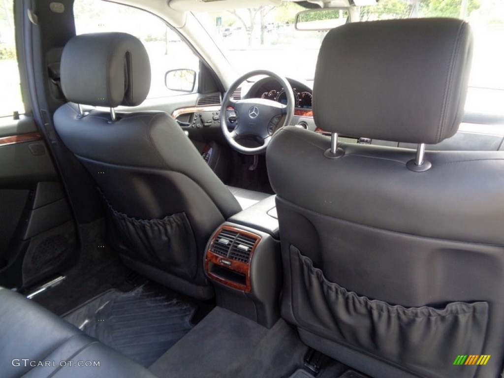2004 S 500 4Matic Sedan - Brilliant Silver Metallic / Charcoal photo #38