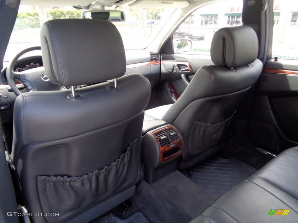 2004 S 500 4Matic Sedan - Brilliant Silver Metallic / Charcoal photo #56