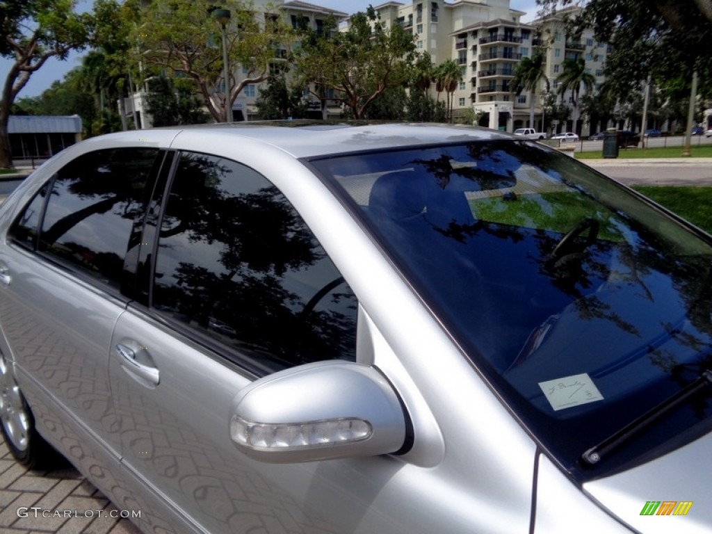 2004 S 500 4Matic Sedan - Brilliant Silver Metallic / Charcoal photo #59