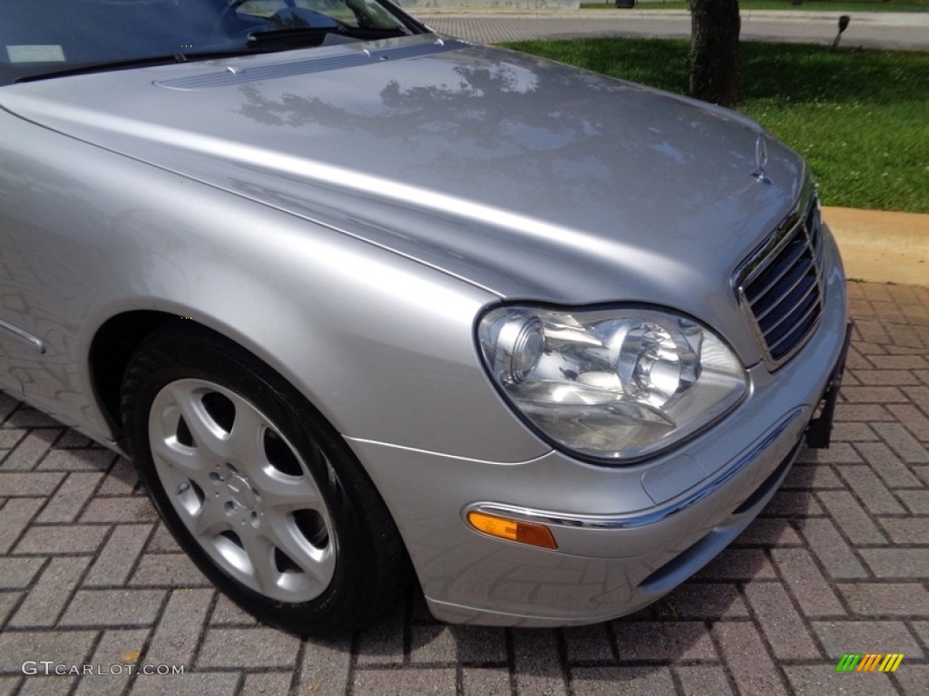 2004 S 500 4Matic Sedan - Brilliant Silver Metallic / Charcoal photo #73