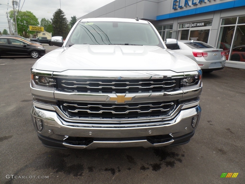 2018 Silverado 1500 LTZ Crew Cab 4x4 - Iridescent Pearl Tricoat / Cocoa Dune photo #2