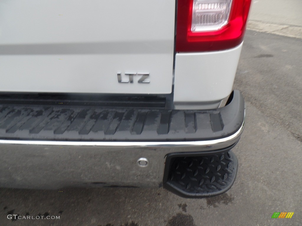 2018 Silverado 1500 LTZ Crew Cab 4x4 - Iridescent Pearl Tricoat / Cocoa Dune photo #12