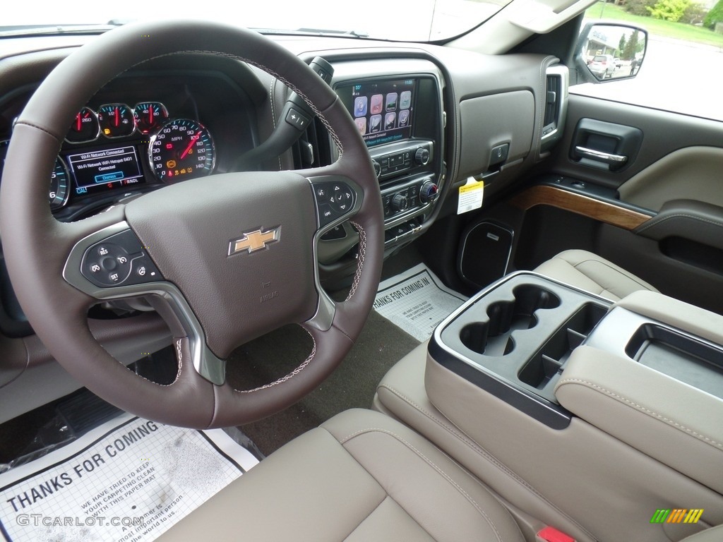 2018 Silverado 1500 LTZ Crew Cab 4x4 - Iridescent Pearl Tricoat / Cocoa Dune photo #21