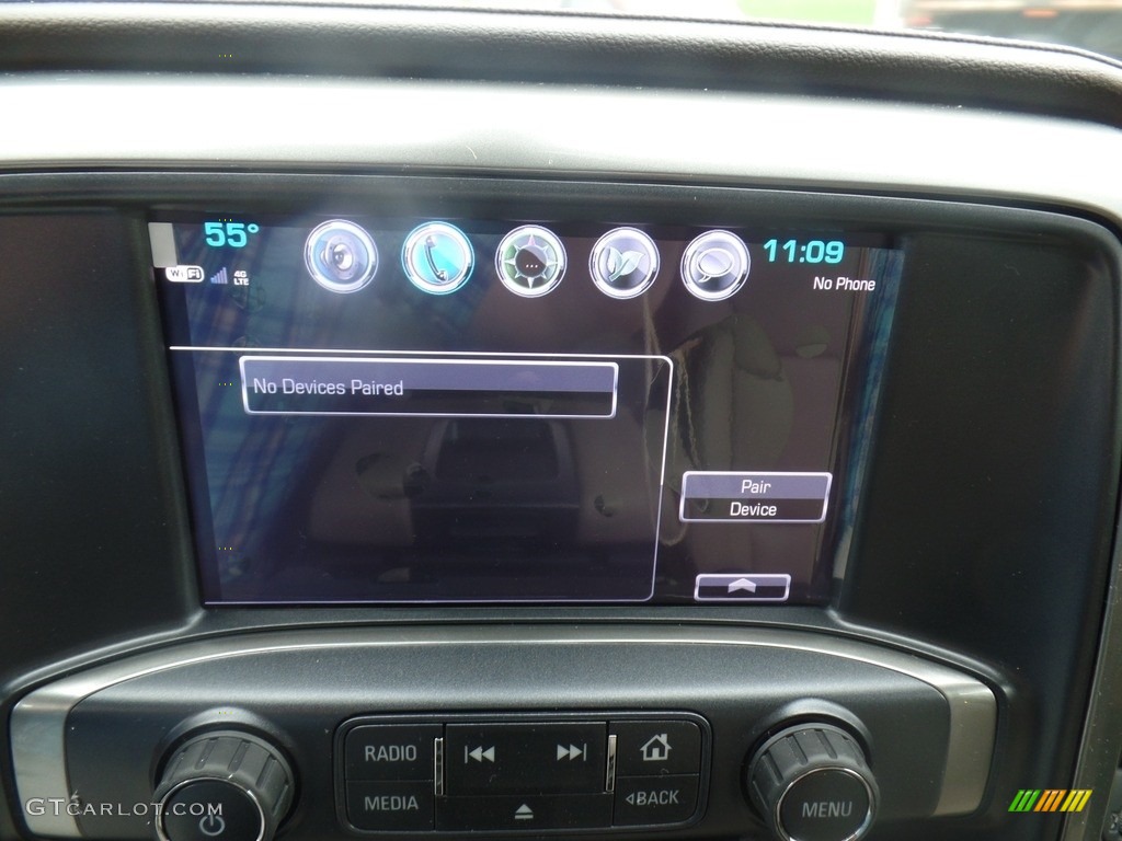 2018 Silverado 1500 LTZ Crew Cab 4x4 - Iridescent Pearl Tricoat / Cocoa Dune photo #32