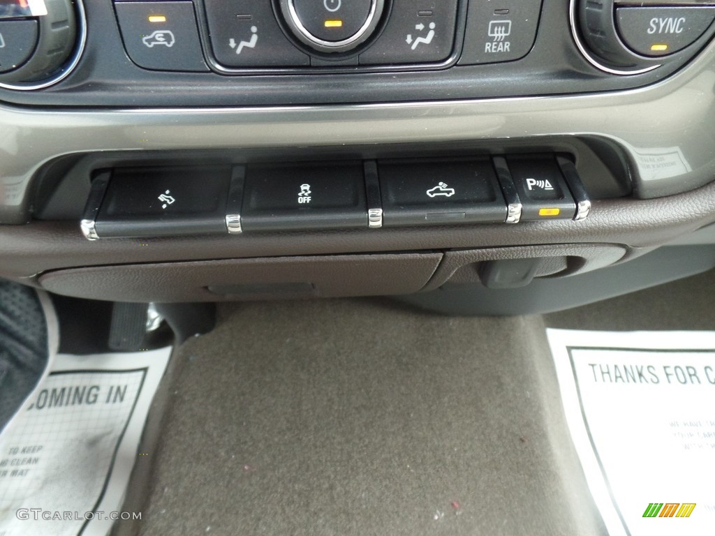 2018 Chevrolet Silverado 1500 LTZ Crew Cab 4x4 Controls Photo #127229547