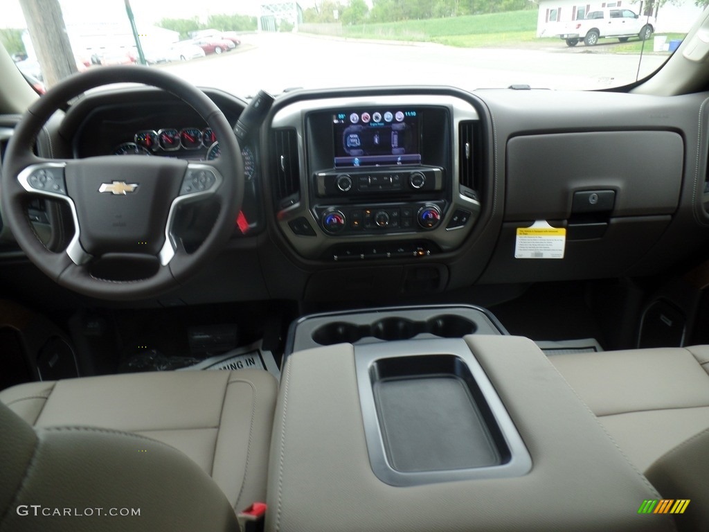 2018 Silverado 1500 LTZ Crew Cab 4x4 - Iridescent Pearl Tricoat / Cocoa Dune photo #41