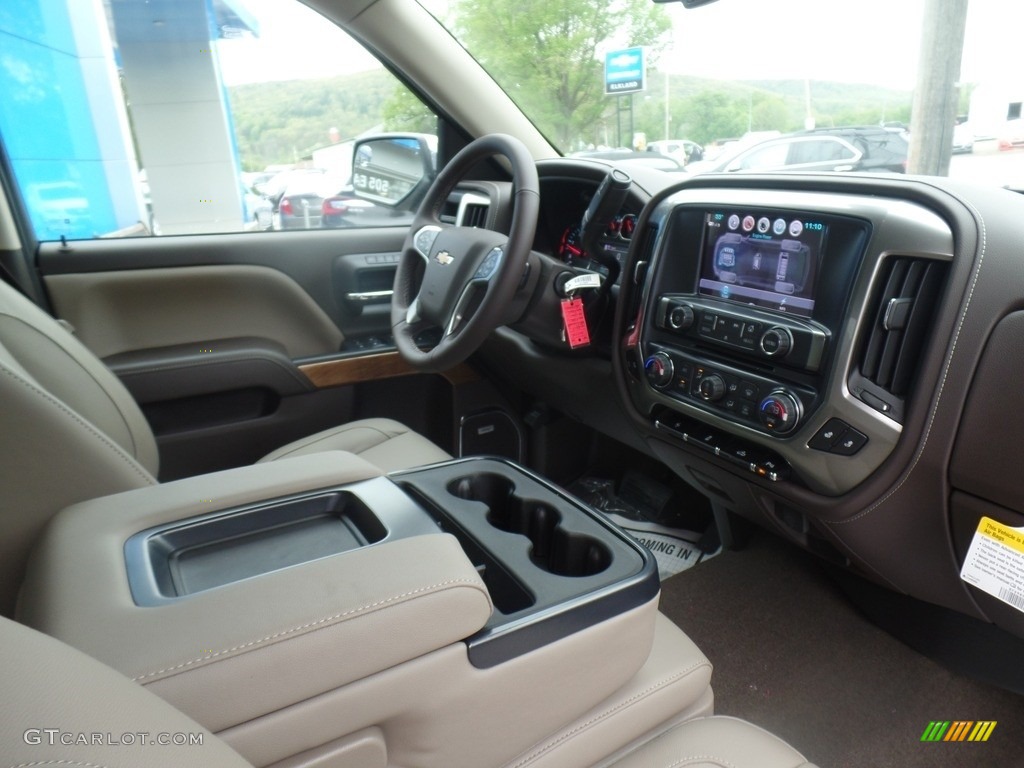 2018 Silverado 1500 LTZ Crew Cab 4x4 - Iridescent Pearl Tricoat / Cocoa Dune photo #51