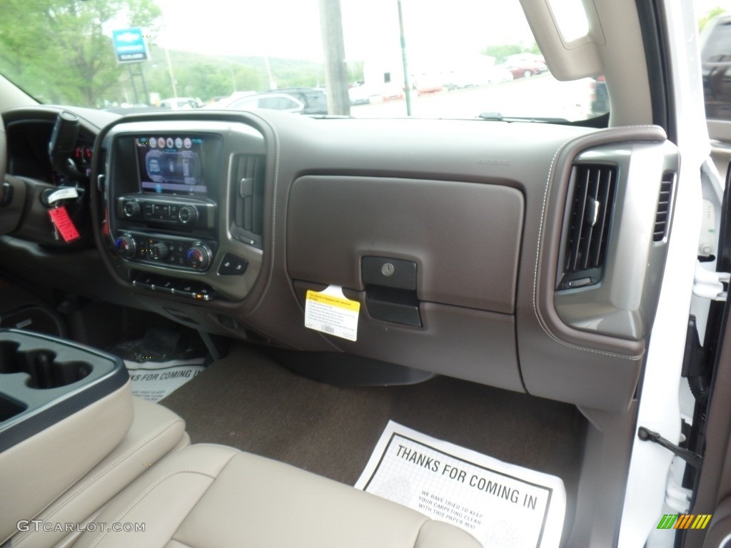2018 Silverado 1500 LTZ Crew Cab 4x4 - Iridescent Pearl Tricoat / Cocoa Dune photo #52