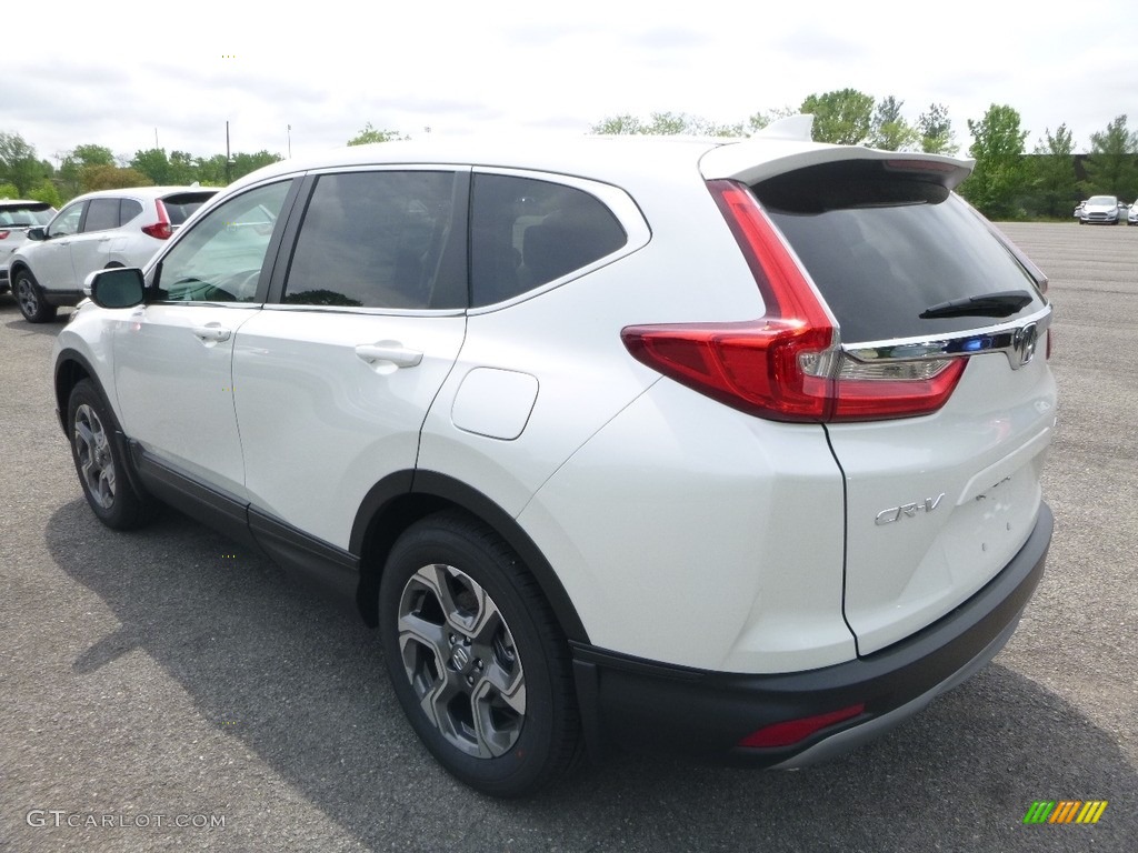 2018 CR-V EX AWD - White Diamond Pearl / Ivory photo #2