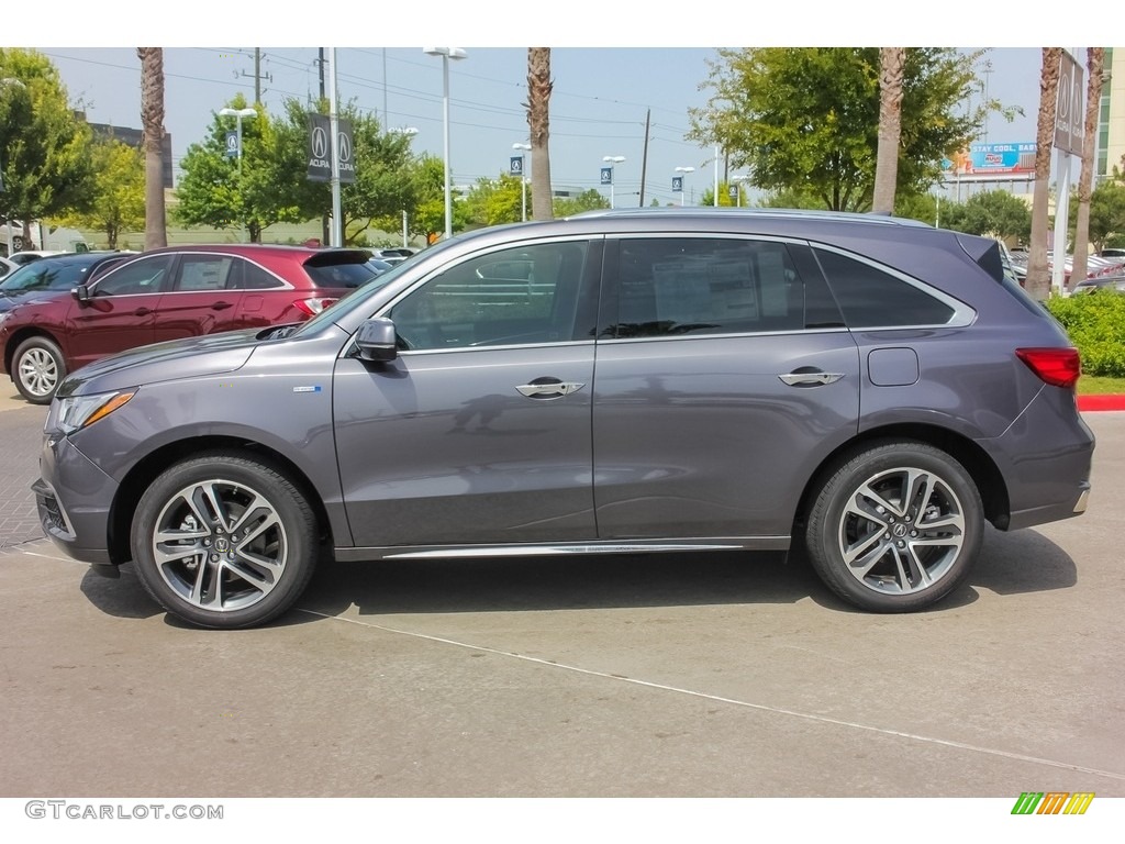 Modern Steel Metallic 2018 Acura MDX Sport Hybrid SH-AWD Exterior Photo #127230192