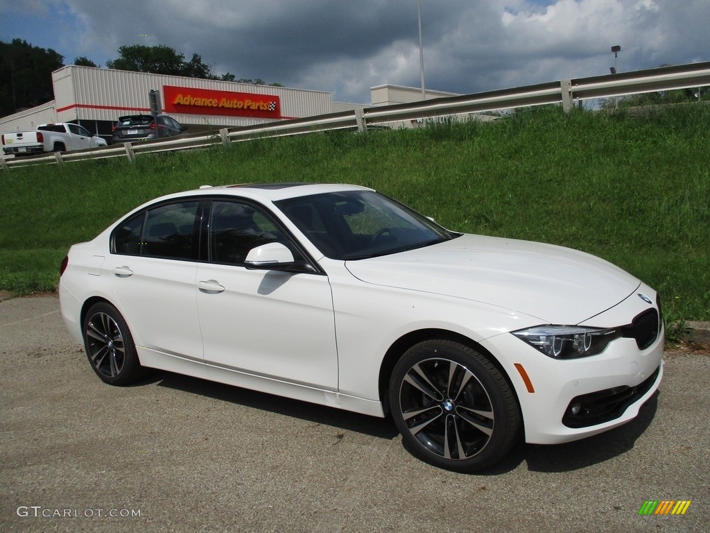 Alpine White BMW 3 Series