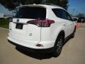 2018 Super White Toyota RAV4 LE  photo #2