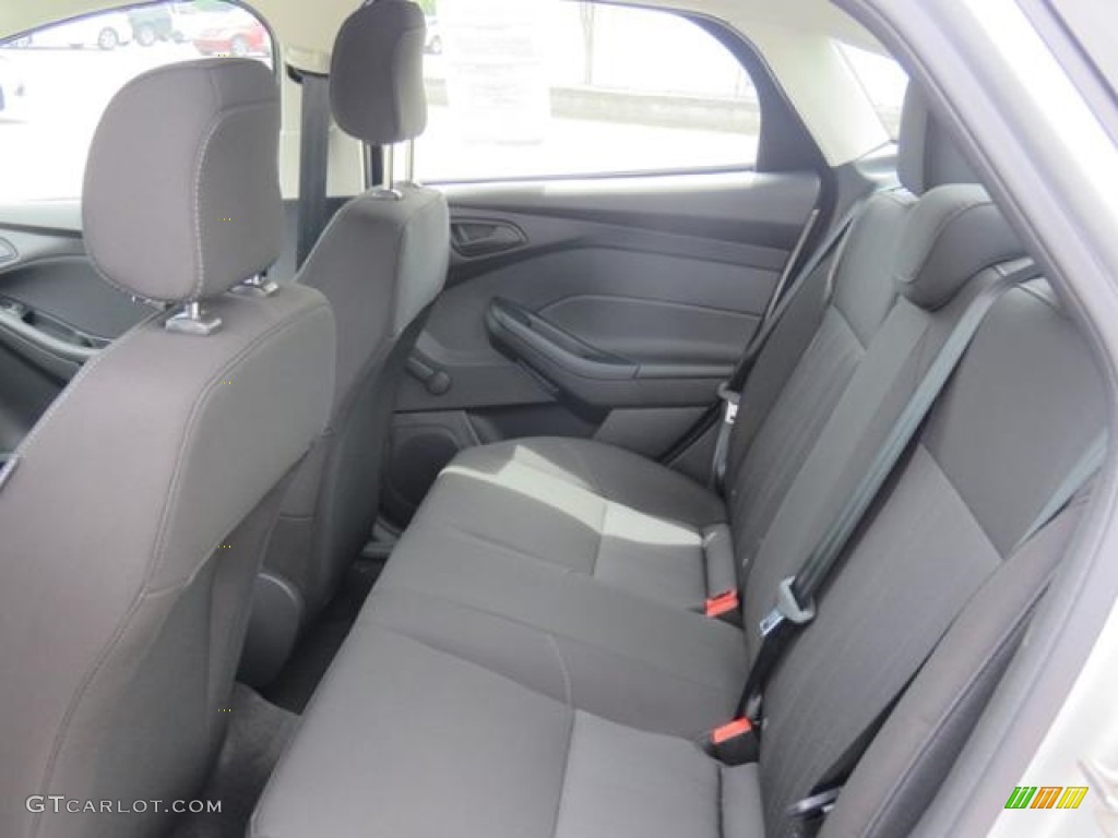 2018 Ford Focus S Sedan Rear Seat Photos