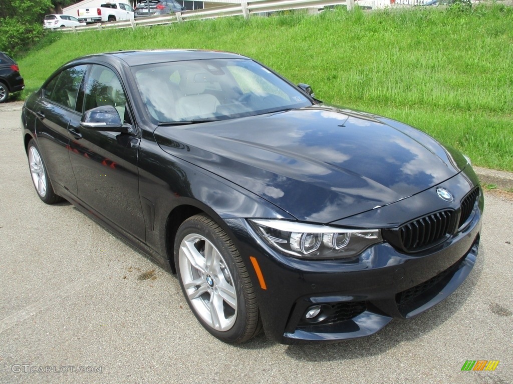 Carbon Black Metallic 2019 BMW 4 Series 440i xDrive Gran Coupe Exterior Photo #127232956