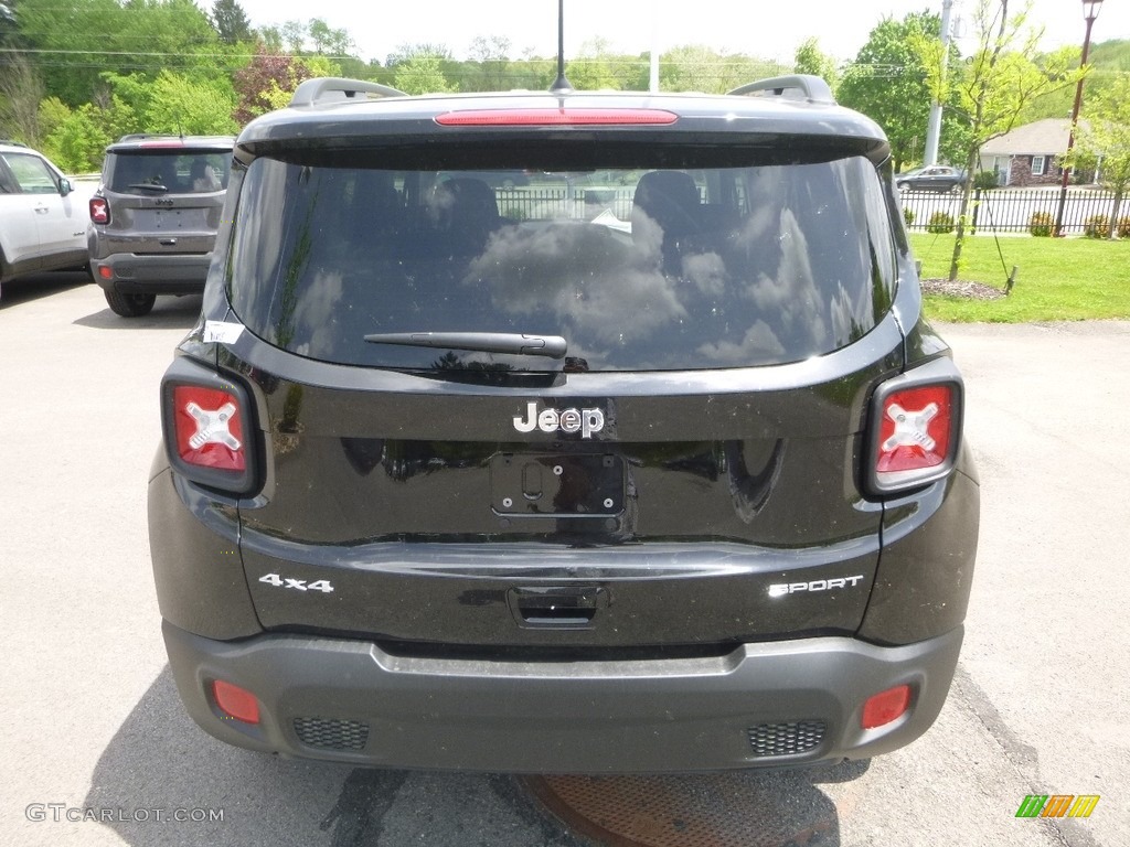 2018 Renegade Sport 4x4 - Black / Black photo #4